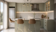 Green Kitchen Design