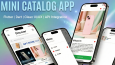 Mini E-Ticaret & Katalog Uygulaması