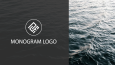 Monogram logo tasarimi