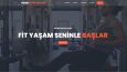 Modern Spor Salonu Web Sitesi