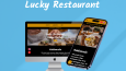 Lucky Restaurant - Website & Logo