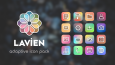 Android için ikon paketi - Lavien Adaptive
