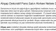 Çeşitli Sektörlerde Metinler