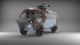 volkswagen van konsept savaş aracı
