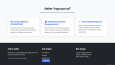 Özel Kodlanmış Modern Ajans Web Sitesi (HTML5/CSS3 Grid)