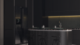 DARK KITCHEN DESIGN & RENDER