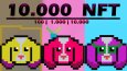 SİLİNEN PIXEL NFT TASARIMLARIM