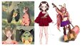 2d karakter tasarımı, chibi art, gerçekçi karakter portreleri, fanartlar hepsine açığım