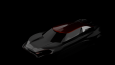 3d super sport car design