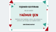 Teşekkür Sertifikası - Teşekkür Kartı