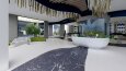 Modern Otel İç Mekan Tasarımı-Lobi ve Sosyal Alan Render 