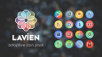 Android için ikon paketi - Lavien Adaptive