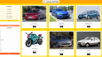 Aydem Otomotive oluşturulan web sitesi