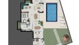 Villa Sitesi Kat Planı Görselleştirmesi