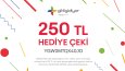 GittiGidiyor'da Tasarlamış Olduğum Hediye Çekleri