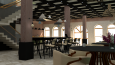 kafe iç mekan tasarımı