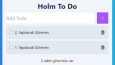 Holm To Do