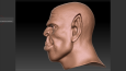 Low poly Orc Chieftein.