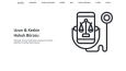 Hukuk Bürosu Web Sitesi