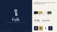 Eşik · Emlak ofisi logosu, vitrin ve ilan tasarımı