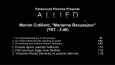 Allied - Film Hakkında Röportaj