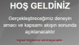 DENEY PROJESİ