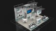 Fuar Standı - Maxima Stand 3D Modelleme