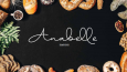 Anabelle Kafe Menü Tasarımı