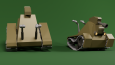 Low Poly Tank Modelleme 