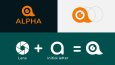 Alpha logo tasarimi