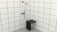 Banyo Sandaylesi Yüksek Çözünürlüklü Render
