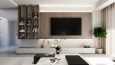 K BLOK VİLLA İÇ MEKAN TASARIMI - RENDER