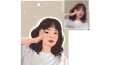 Vektörel Portre Dijital Çizim 