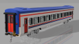 TVS 2000 PULLMAN VAGON MODELİ