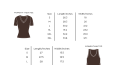 Color & Size Guide Sade ve Şık Bir Tasarım.