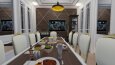 Villa İçine Tasarladığımız Yemek Odası