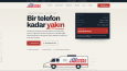 Özel Ambulans Firması İçin Tek Sayfa Web Sitesi