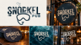 Şnorkel - Pub Logo Tasarım