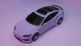 High/Low Poly Araba Modeli 