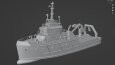 3D gemi modeli ( Aesta Salvor )