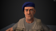 Komando low poly rigged.