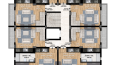 Balıkesir Aysu Apt. - Kat Planı Boyama