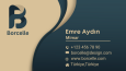 Borcelle Mimarlık – Modern ve Şık Kartvizit Tasarımı