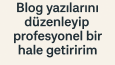 BLOG YAZAR