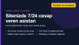 Web Sitesi İçin Yapay Zekâ Destekli Chatbot - Demo