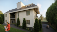Villa Dış Cephe Render ve Ruhsat Projesi
