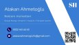 Şirketim için hazırladığım kartvizit tasarımı
