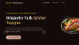 Düşler Pastanesi - İnteraktif Menü ve Web Tasarımı