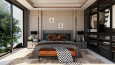 LUXURY BEDROOM DESIGN & RENDER