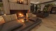 Warm Luxury Living Room